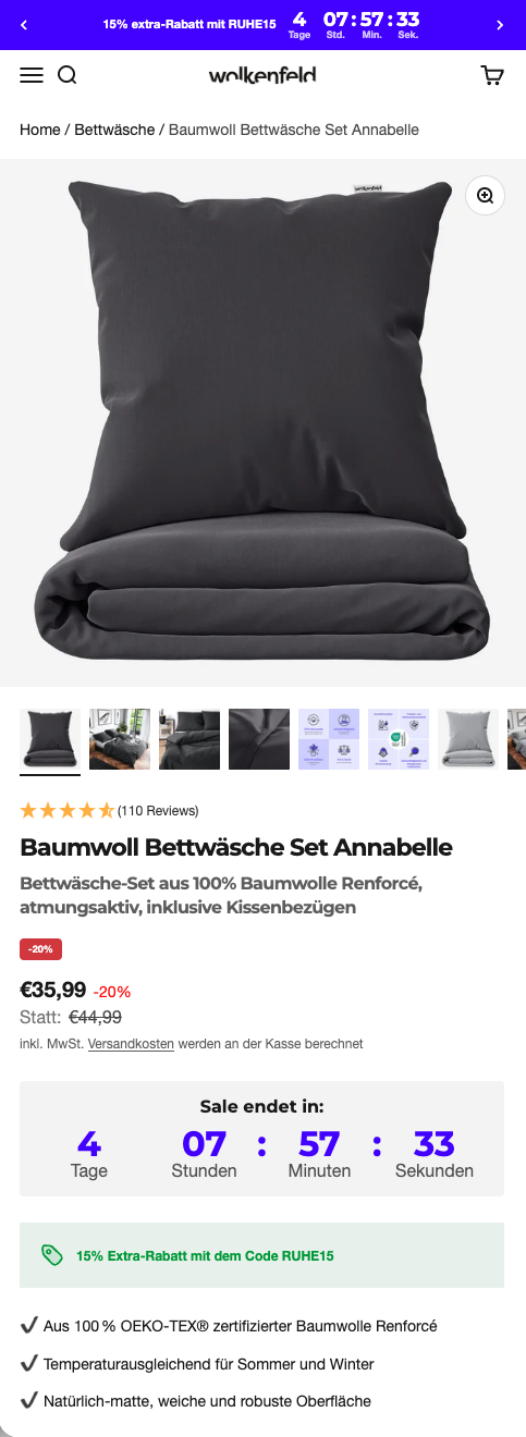 Wolkenfeld Product Page